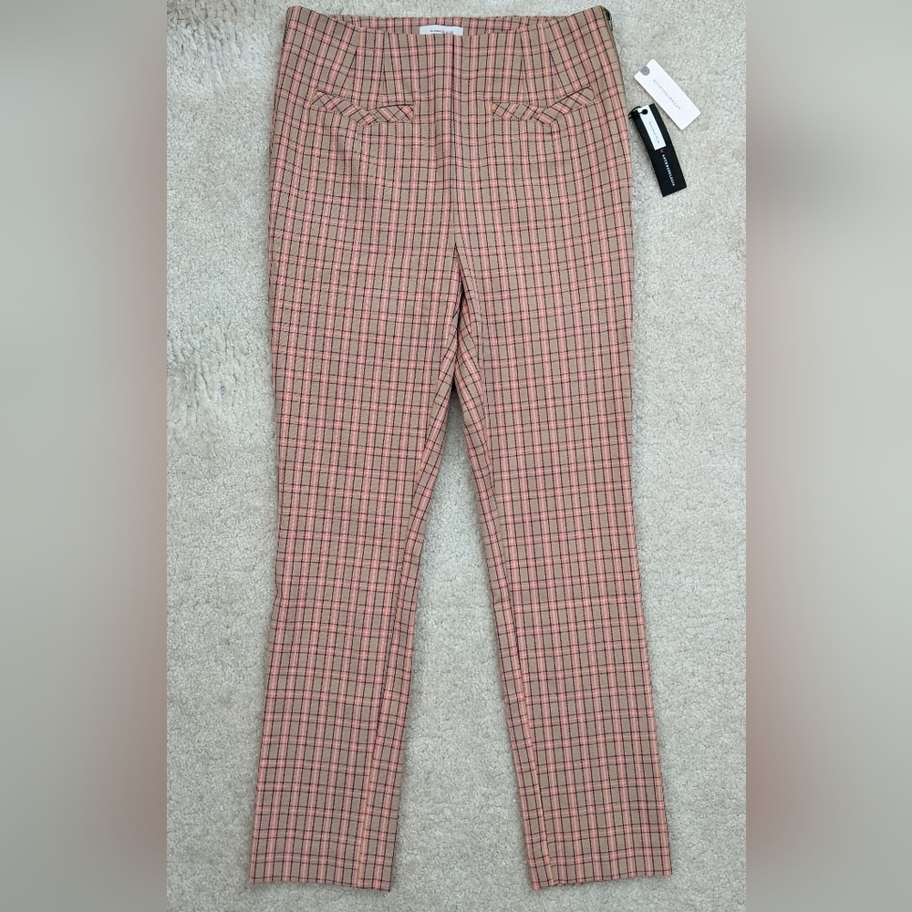 NWT Anthropologie slim plaid pants 4